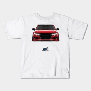 honda accord red Kids T-Shirt